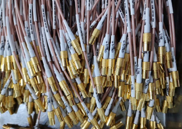 كابل Smb Rf مطلي بالذهب يجمع Smb أنثى إلى موصل Rf Smb أنثى