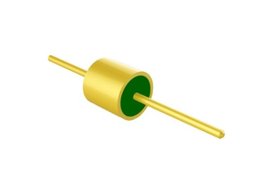 1 Pin Hermetic 50 Ohm Glass To Metal Seal Connectors RF Feedthru For Custom Packages M2520