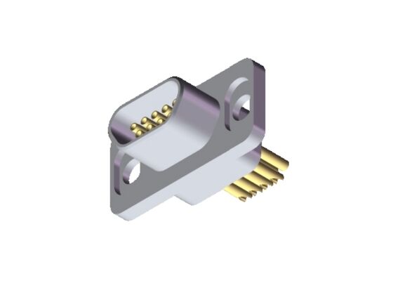 Micro Rectangle MDM D Sub 9 Pins Connector Hermetic Sockets