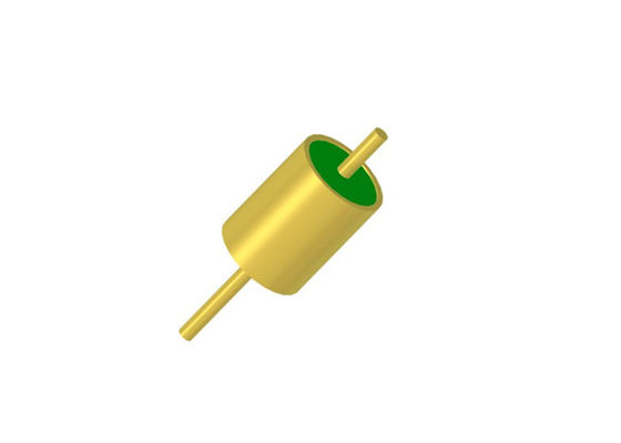 1 Pin Hermetic 50 Ohm Glass To Metal Seal Connectors RF Feedthru For Custom Packages JM5065