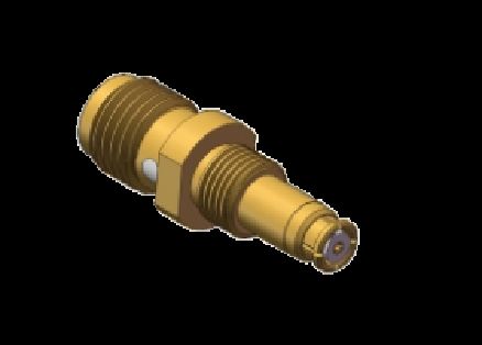 شريط SMA المستقيم إلى شريط SMP Jack Adapter نطاق التردد 0.3MHz إلى 18GHz باستخدام مكون الميكروويف