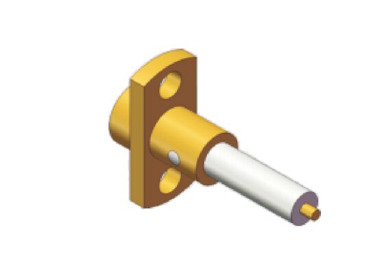 18GHz الذكور المحدودة Detent SMP RF Connector مع العزل السطح المنحني لأنظمة الاتصالات الراديوية الدقيقة