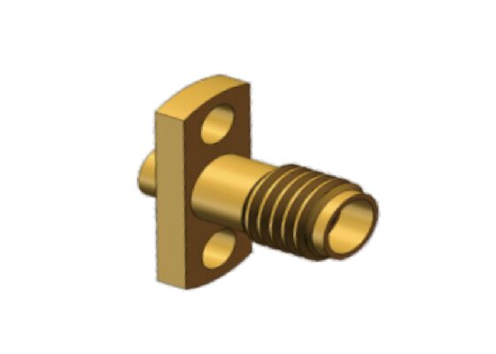 50Ω 18 جيجا هرتز SSMA ذكر صغير SMA شفة جبل RF موصل محوري كابل التزاوج لكابل .086 ، RG405