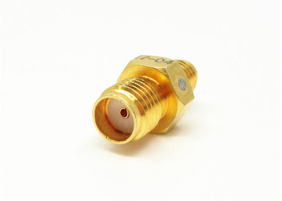 50Ohm مطلية بالذهب SMA إلى SSMA أنثى محول RF