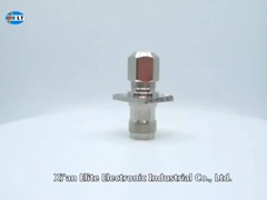 TNC مستقيم الأنثى 4-حفرة اللفافة ربط RF كوكسيال لSFF-50-1.5-1/SYV-50-2-1 كابل